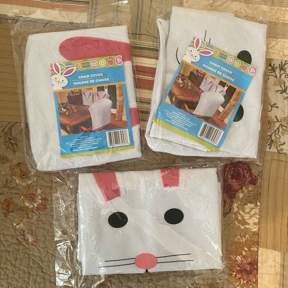 Bunny Chair Cover Set